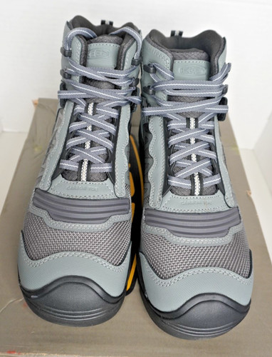 Men's Boots KEEN Utility Reno KBF Mid Water Proof Magnet/Black Size 12D