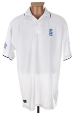 ENGLAND NATIONAL TEAM CRICKET POLO SHIRT ADMIRAL SIZE L ADULT
