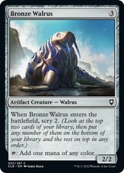Bronze Walrus - Commander Legends: Battle for Baldur's Gate