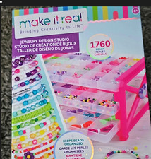Make It Real Jewelry Design Studio Bracelet Bead Kit with 1760 Beads