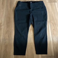 Maurices Women  20W Dress Pants Dark Green  T...