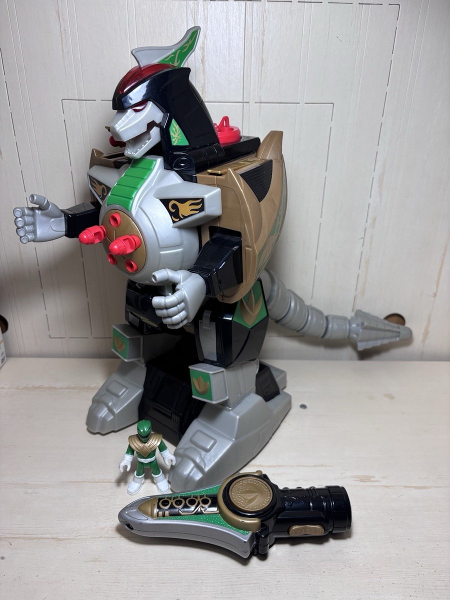 2016 Mattel DFX51 Imaginext Power Rangers Dragonzord W/ Remote