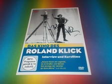 Roland Klick director film signed autograph autograph on 20x28 photo