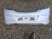 Vauxhall Corsa D Bumper 3 Door Rear Bumper Facelift Start Silver Z157 2011-14