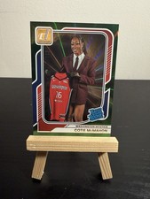 2026 Panini WNBA Donruss Cotie McMahon Rated Rookie #95 Green Laser /399