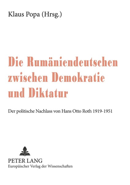 Klaus Popa | Die RumäNiendeutschen Zwischen Demokratie Und Diktatur | Buch-image