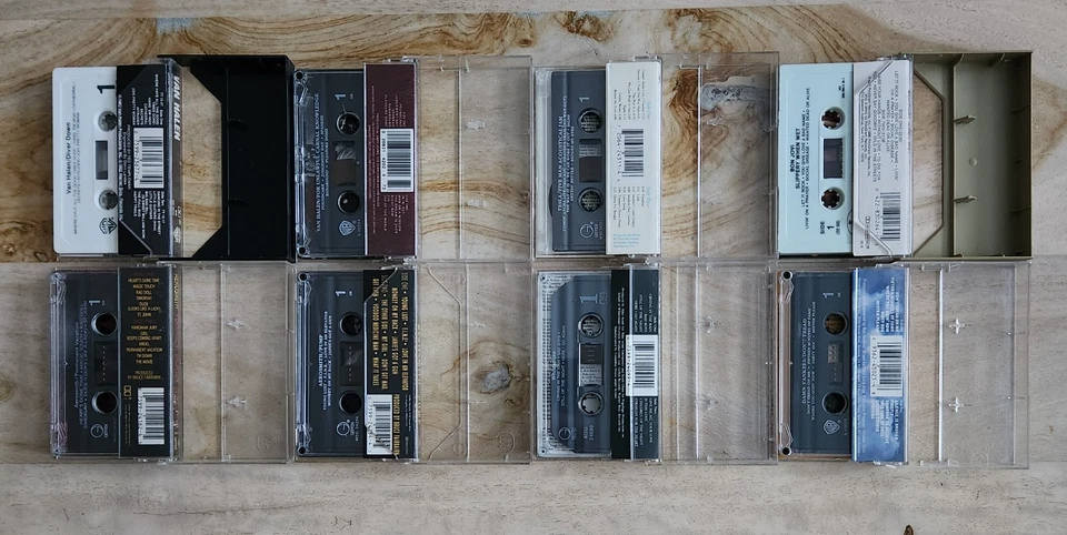 Hard Rock & Hair Metal Vintage Cassette Collection LOT (x8) - Image 4 of 4