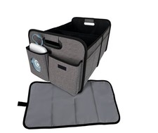 His Juvenile Monbebe Collapsible Trunk Organizer and Changing Station with