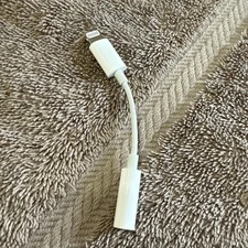 Apple Lightning to 3.5 mm Headphone Jack Adapter Original OEM iPhone 8+ X 11 12