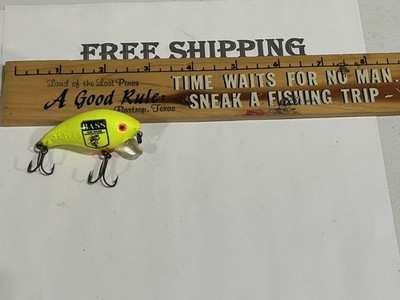 Mann s Baby 1 Minus. Double Stamped BASS edition USED TACKLE BOX FIND CRANKBAIT.