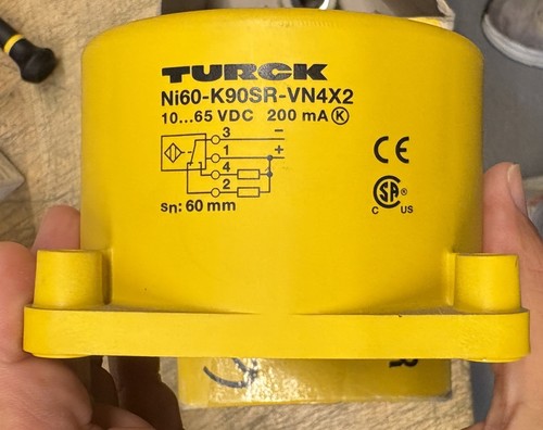 Turck Ni60-K90SR-VN4X2 Long Range Proximity Sensor - NIB - Picture 1 of 4