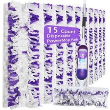 Disposable Mop Pads for S-wiff-er PowerMop Multi-Surface Mopping Pad Refills ...