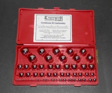 🇺🇸 SPI 10–193–1 Precision Inspection Gage Ball 1/8"–1" Complete Set ⭐⭐⭐⭐⭐