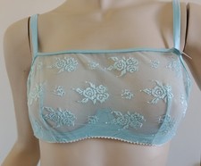 TEZENIS REGGISENO A FASCIA PIZZO TAGLIA 4B LINGERIE SEXY INTIMO BRA