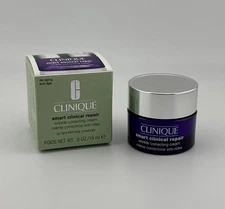 Clinique Smart Clinical Repair Wrinkle Correcting Cream NIB Anti-Aging .05 Oz
