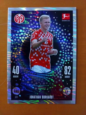 Jonathan Burkardt,Topps Match Attax, BL 2024/25,1. FSV Mainz 05,#233,STARSPIELER
