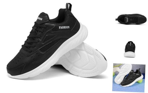 Tennis Shoes - Womens & Mens Non Slip Pickleball, Lightweight Fashion - Picture 1 of 7