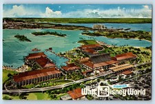 The Polynesian Village Walt Disney World Florida FL PRE Opening Vintage Postcard