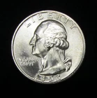 1953-D WASHINGTON QUARTER - SUPERB GEM BU - 90% SILVER