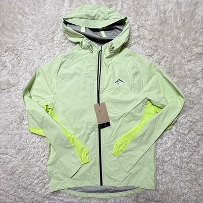Nike Cosmic Peaks Storm-FIT ADV Running Jacket Volt Black Mens Size Small FZ1084