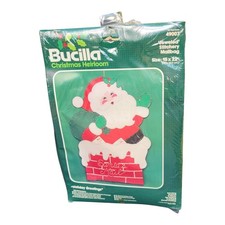 Bucilla Christmas Heirloom Holiday Greetings Jeweled Felt Mailbag 49007