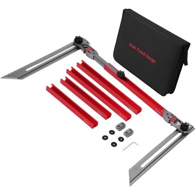   Adjustable Stair Jig (17.9''-58.9'')   Stair Measuring Tool Stair Tread Template