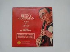 Benny Goodman &ndash; King of Swing LP Record Living Sound Jazz 33 RPM G+