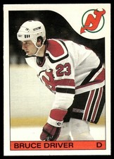 1985-86 O-Pee-Chee Bruce Driver RC #127 VIEW SCAN