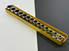 MAC Tools USA SXM142TR 3/8" Drive 14pc Metric 6mm to 19mm Socket Set, 12 Point