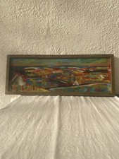 Huile sur toile Fauvisme Marcel BASLER? Très bon état général