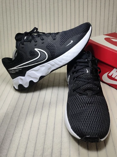 Scarpe da ginnastica uomo Nike Renew Ride 2 nere taglia UK 10 EUR 45