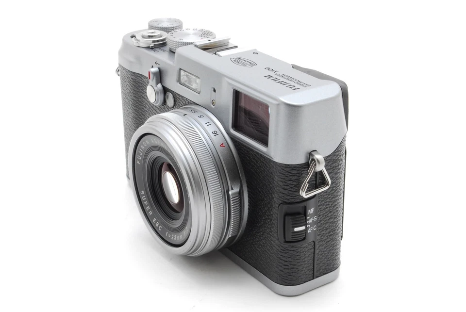 [MINT w/charger] Fujifilm FinePix X100 12.3MP Digital Camera Silver From JAPAN - Image 4 of 4