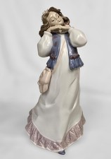 10" Rare Vintage Lladro Dreams of Summer Past Figurine 6401, Spain, 1997, W BOX