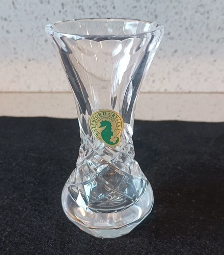 Vintage Waterford Crystal Petite Fleur Bud Vase 4” Ireland