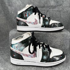 Nike Air Jordan 1 Mid SE GS Take Flight Shoes BQ6931-114 Size Youth 6Y 963