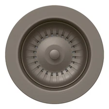 Blanco 240328 3-1/2" Metal Disposal Flange and Basket Strainer - Volcano Gray