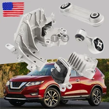 Motor Mount Kit Set for 14-17 Nissan Rogue 2.5L Engine - Auto Transmission 4pc 
