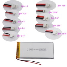 3.7V 14.8Wh 4000 mAh Li-Polymer Li Battery 6050105 JST 2pin For Tablet PC GPS