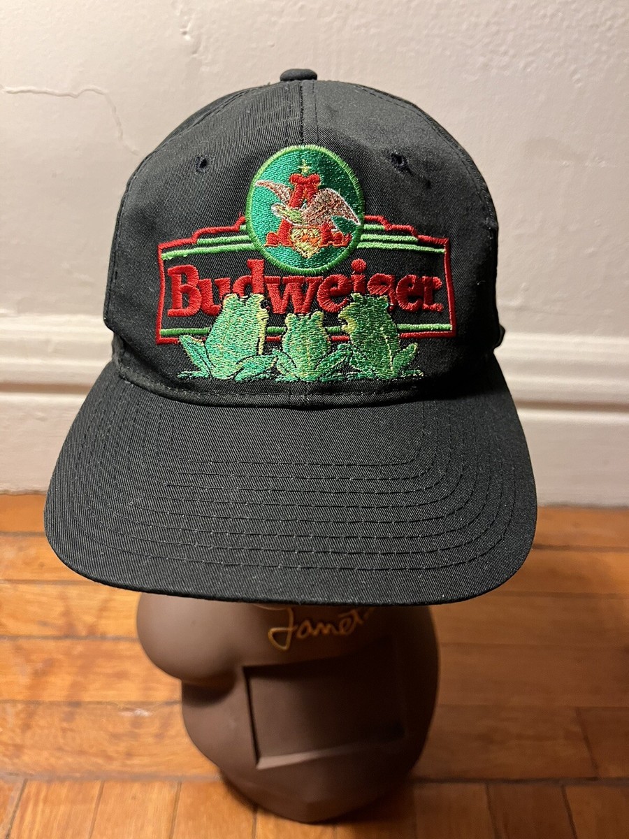 USA製 budweiser トラッカーキャップ　フロッグ　キャップ　帽子 USA製 budweiser トラッカーキャップフロッグキャップ帽子