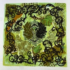 Vintage Kansai Yamamoto Handkerchief Neckerchief Bandana Pocket Square