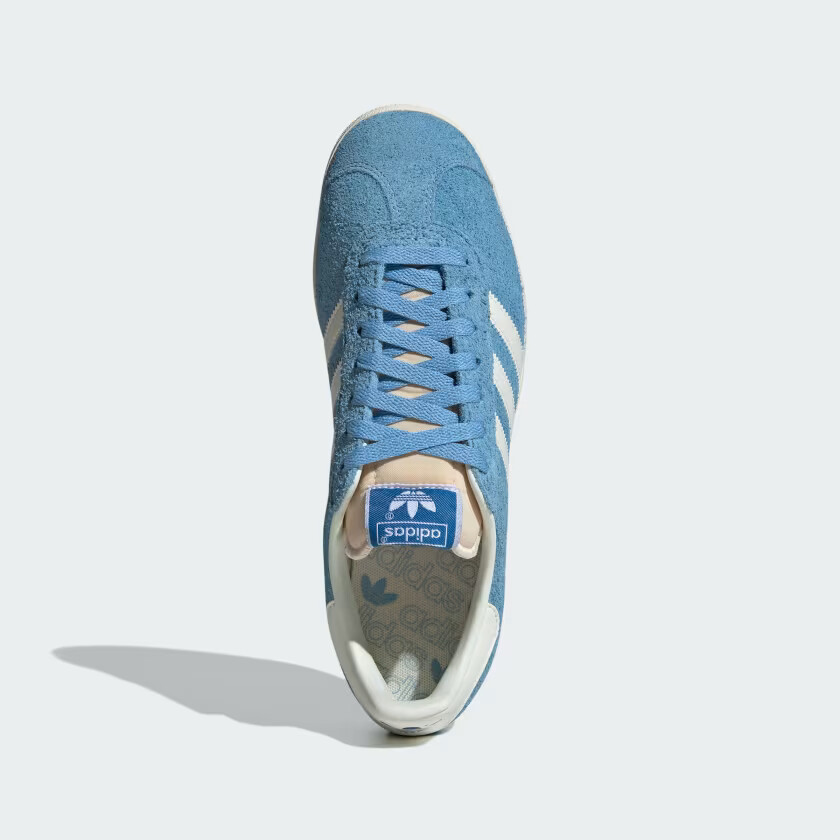 adidas Gazelle Shoes IF9653 Light Blue / Off White / Cream
