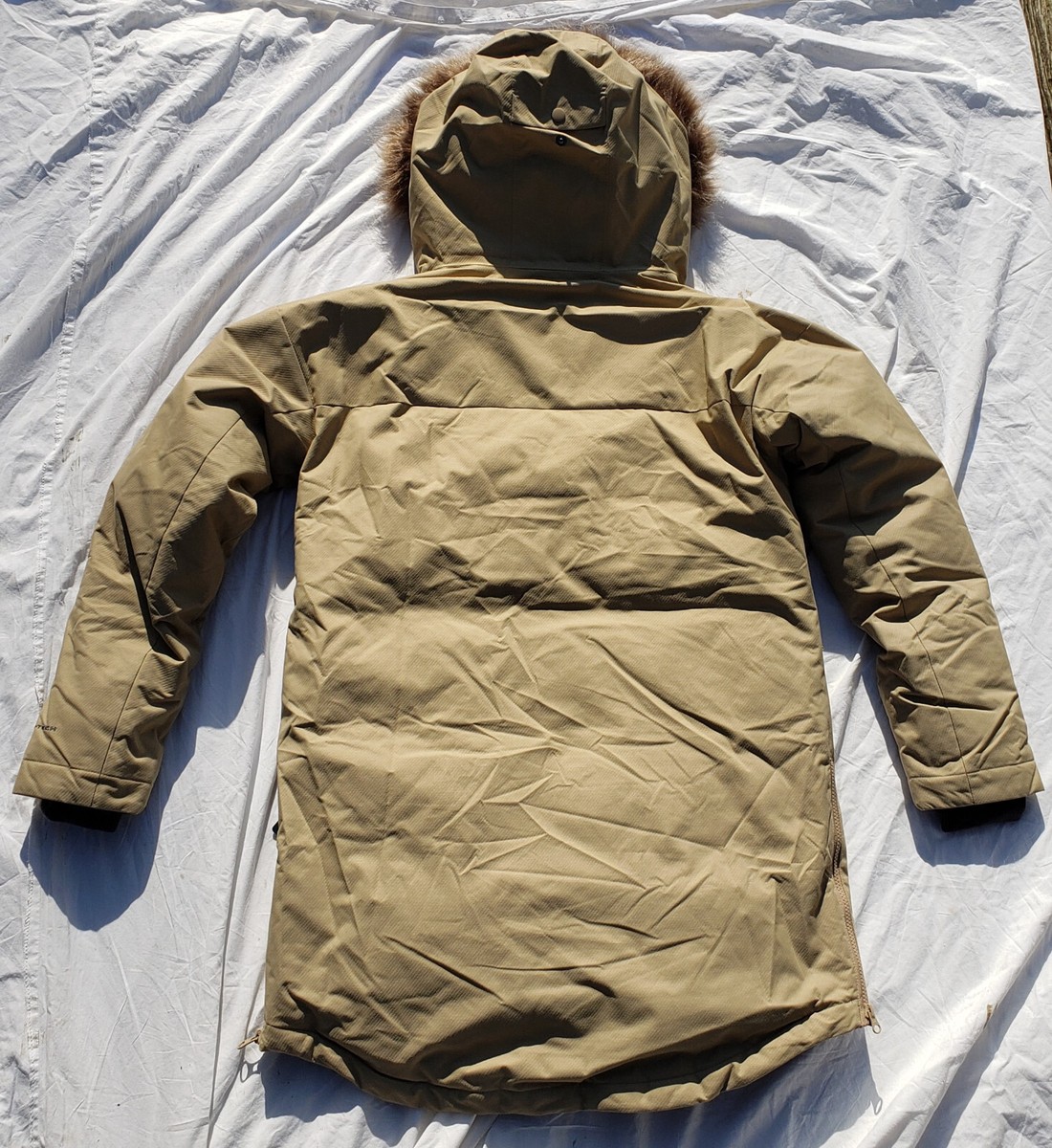 Columbia Mount Si Down Insulated Winter Parka Fur Hooded Jacket