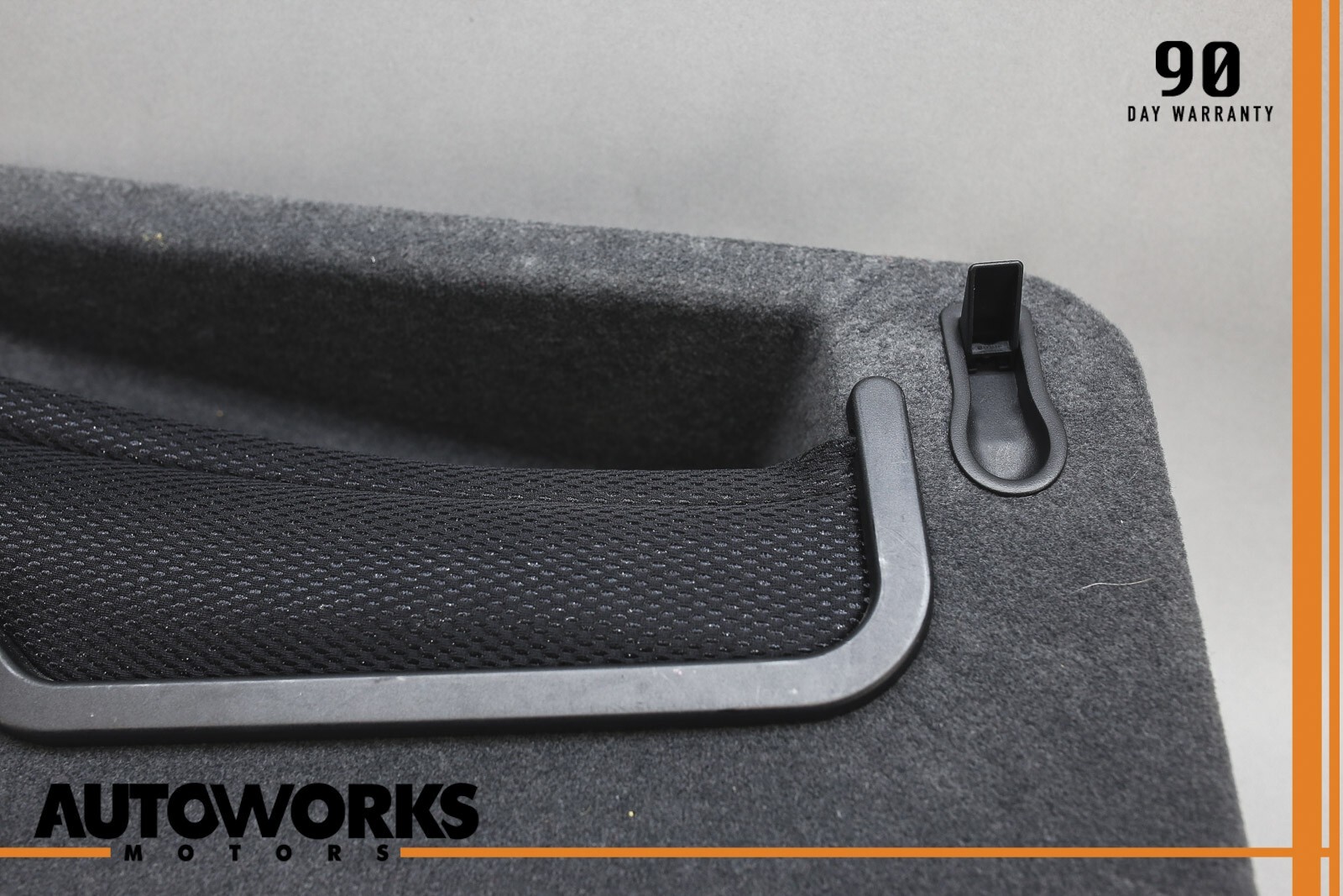 04-08 Maserati Quattroporte M139 Rear Boot Storage Compartment Trim Black OEM