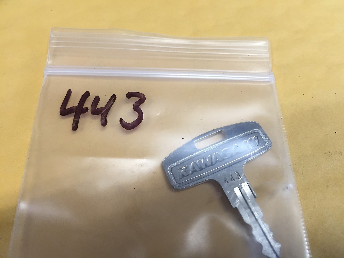 Kawasaki KE125 KE175 KS125 Key Precut Replacement #443 | 27008-054