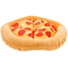 Warm Cat Mat Cat Sleep Pizza Mat Cat Cat Sleeping Bed Cat Pizza Toy Squeaky Toy