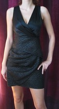  CYNTHIA STEFFE SEXY LITTLE BLACK DRESS COCKTAIL LBD SZ 0 $365  NWT