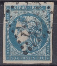 FRANCE BORDEAUX N° 45C A PRIORI OBLITERE GC 4355 YGOS & ST SATURNIN LANDES