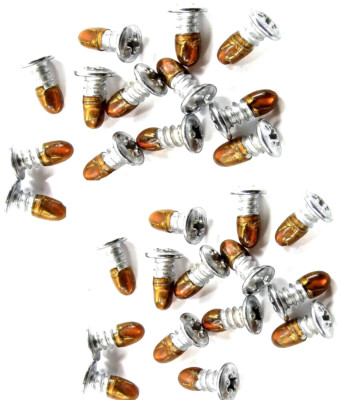 (25) Chevelle Self Tap Windshield Rear Window Trim Molding Clip Screws- 25pcs
