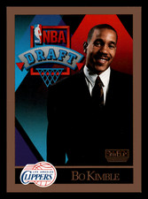 Bo Kimble  RC 1990 SkyBox #359 Rookie Los Angeles Clippers Centered Mint