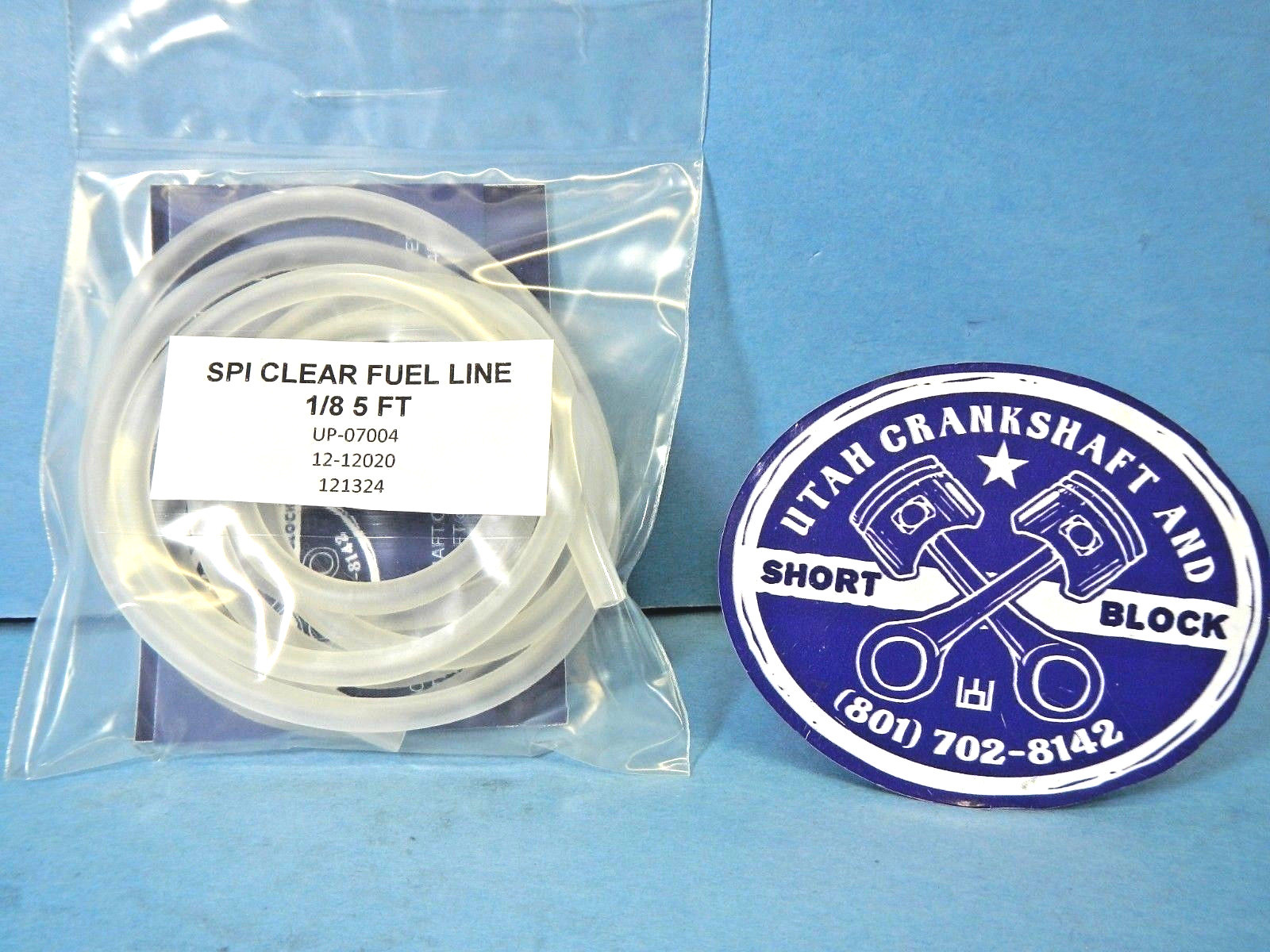 NEW SPI Clear FUEL LINE HOSE 1/8" ID PRECUT to 5ft POLARIS HONDA KAW